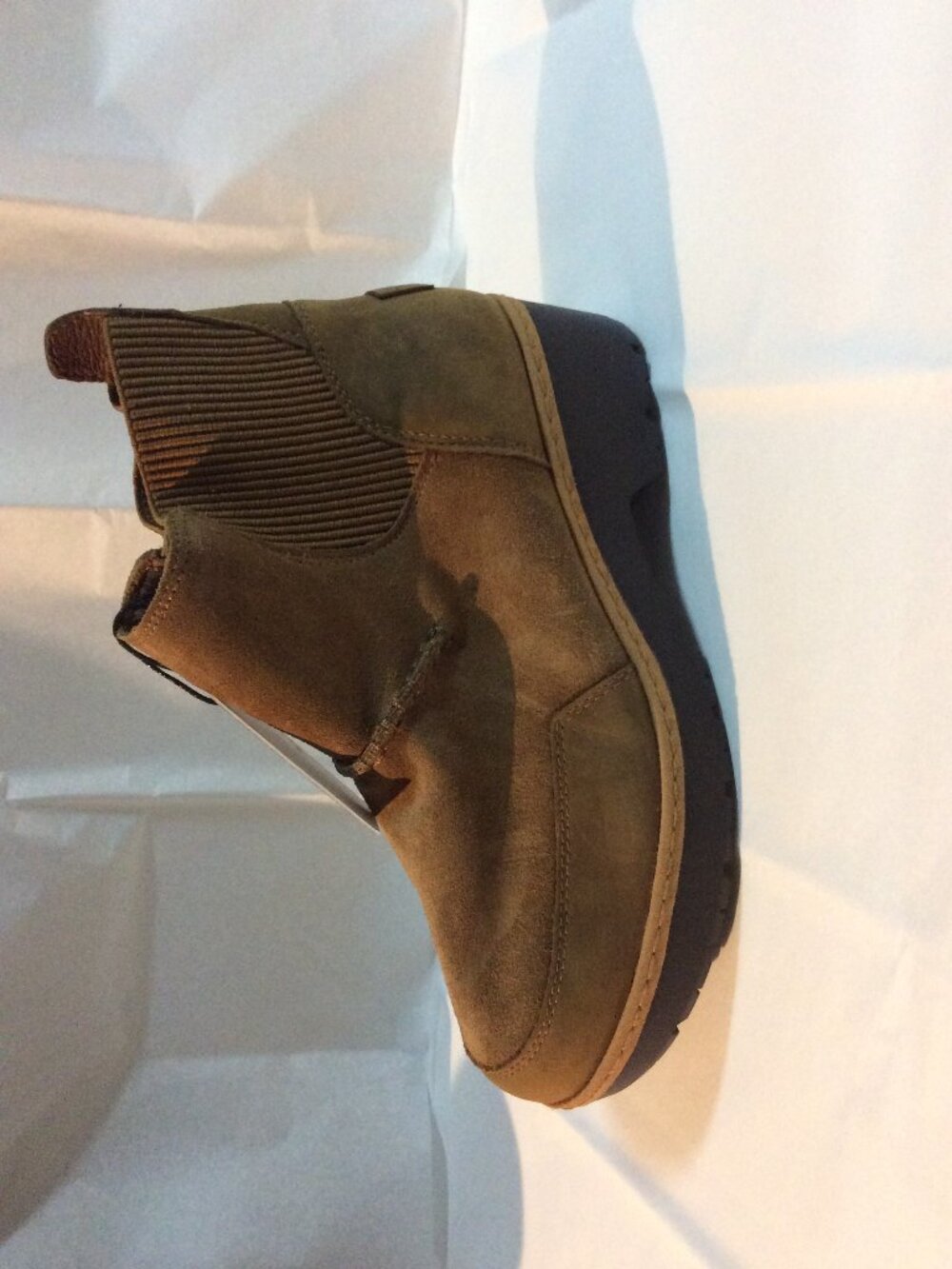 UGG Women's Kress Waterproof Suede Ankle Chelsea Boots Size 7.5
